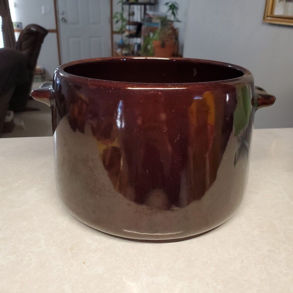 Retro 50s West Bend Bean Pot Replacement for Crock Buffet Server EUC